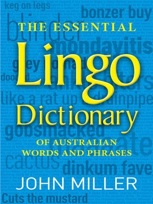 cover image of The Essential Lingo Dictionary of Australian Words and Phrases
